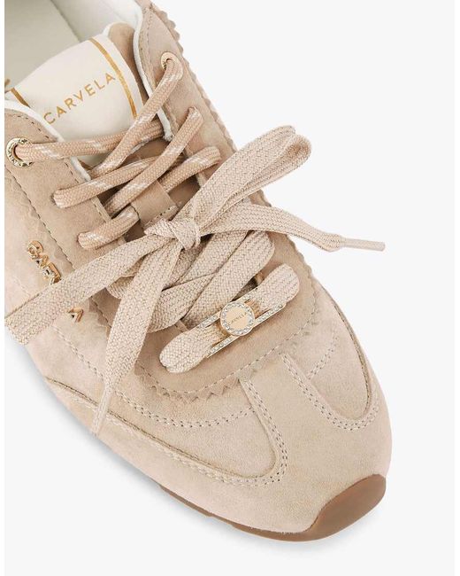 Carvela Kurt Geiger White Tivoli Sneaker Trainers
