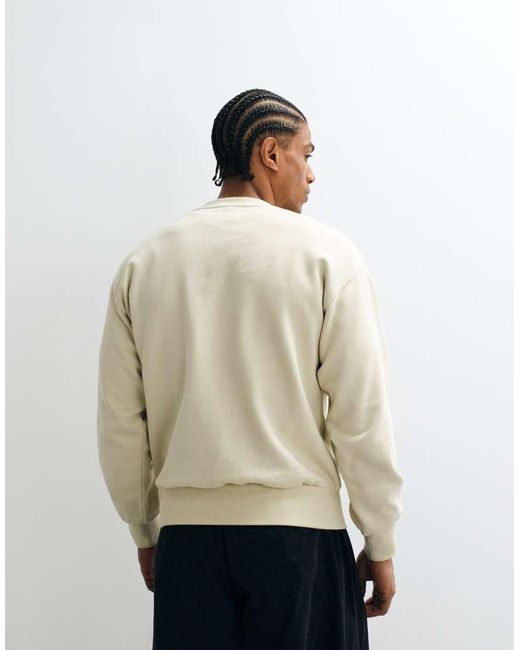 No Problemo Natural Nyp Varsity Sweatshirt for men