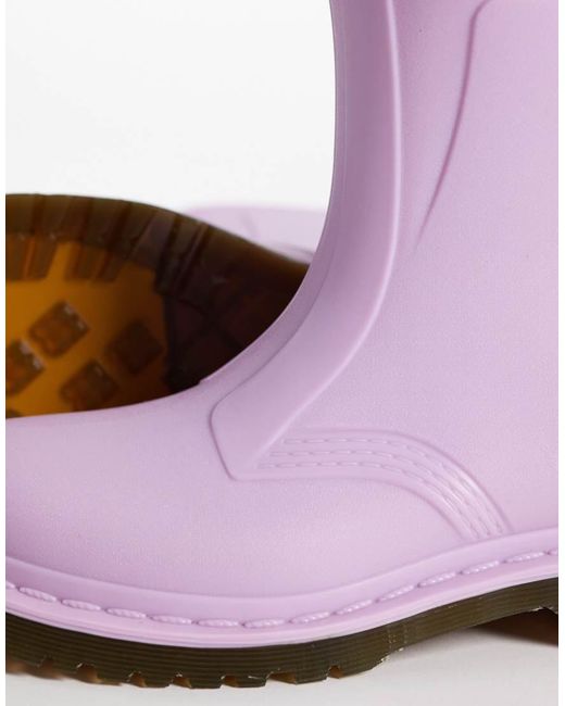 Dr. Martens Purple 1460 Waterproof Rain Boot