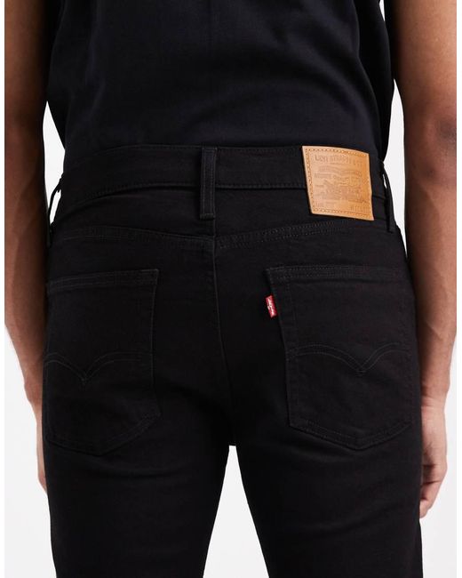 Vaqueros Pitillos Negros 510 De Levi's de hombre de color Black