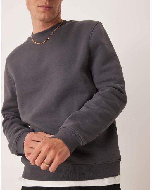 ASOS Essentials in het Gray voor heren
