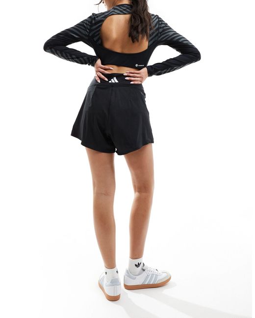 Adidas Originals Black Adidas Tennis Club Pleated Skirt