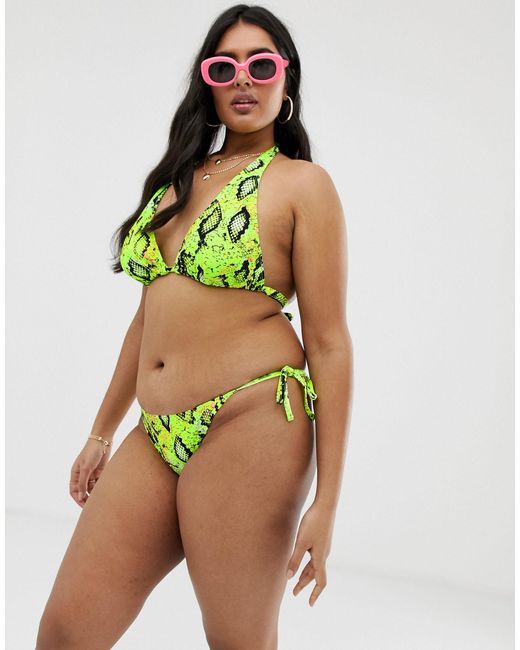 neon bikini asos