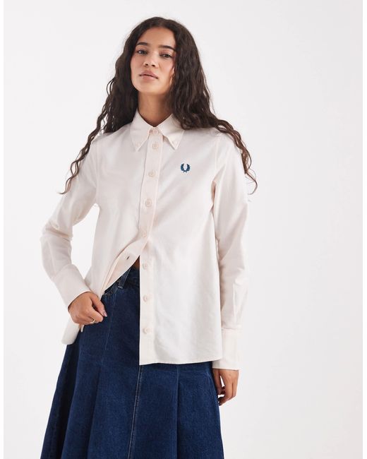Fred Perry Blue Padded Overshirt