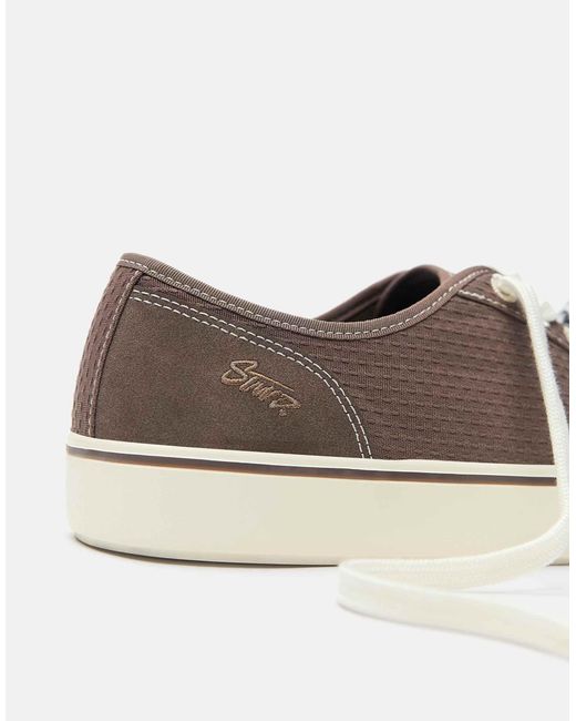 Pull&Bear – sneaker aus canvas in White für Herren
