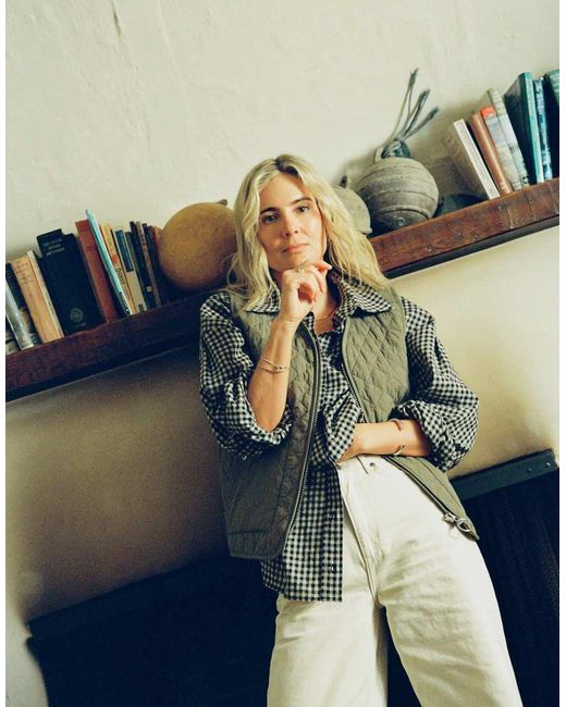 Barbour Blue With Lucy Williams Adaline Shirt