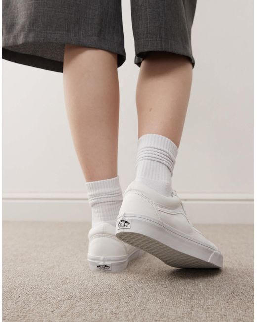 Old skool - baskets Vans en coloris Blue