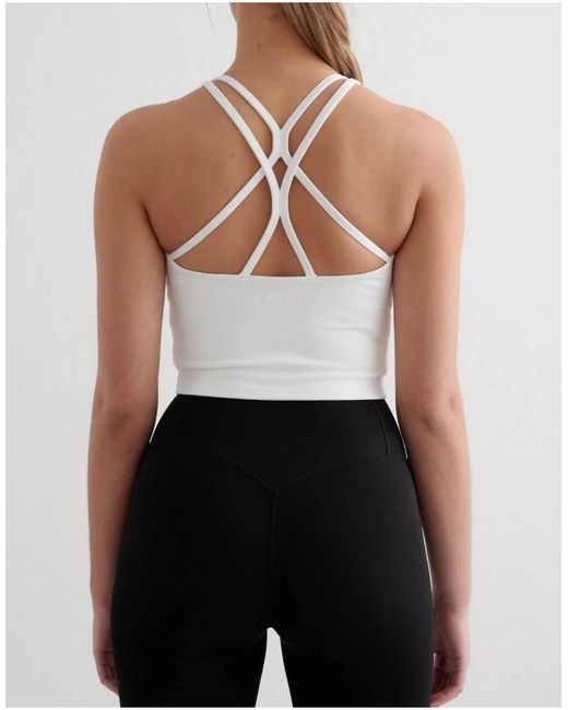 Aim'n White Sculpting Strappy Bralette