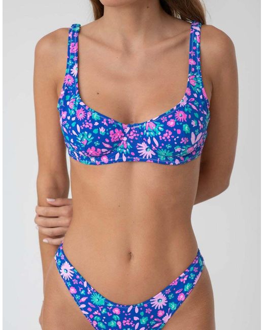Bright Swimwear Blue Sky Adjustable Bikini Bottom