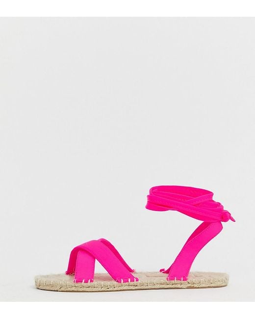 asos wide fit flat sandals