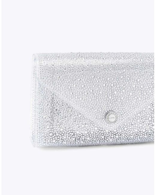 Carvela Kurt Geiger White Positano Vinyl Clutch
