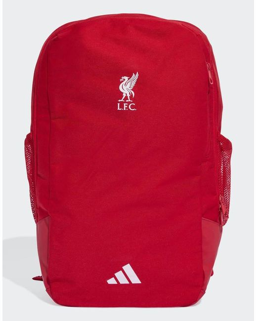 Adidas Originals Red Liverpool Fc Backpack