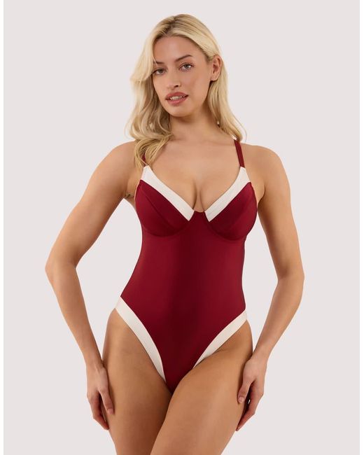 Wolf & Whistle Stasia Fuller Bust Underwired Swimsuit