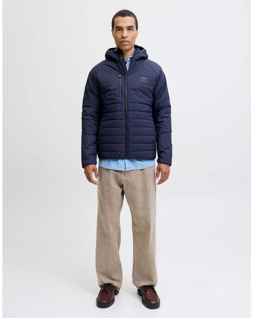 Jack & Jones Blue Hybrid Jacket for men