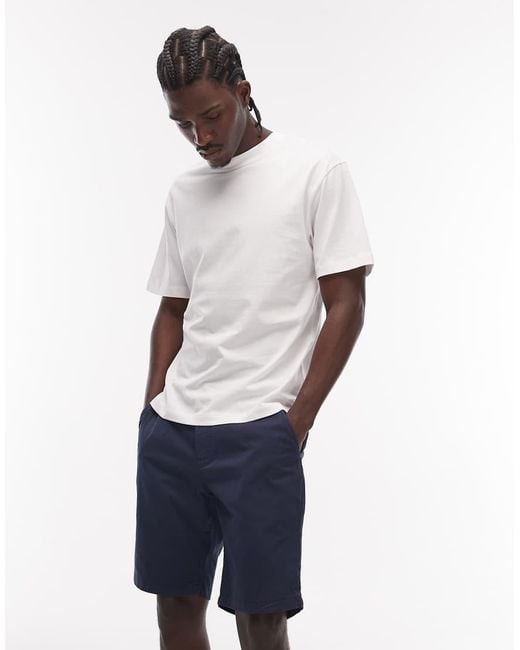 Paul Smith White Regular Fit Shorts for men