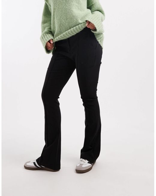 Miss Selfridge Green Tailored Flared Trouser