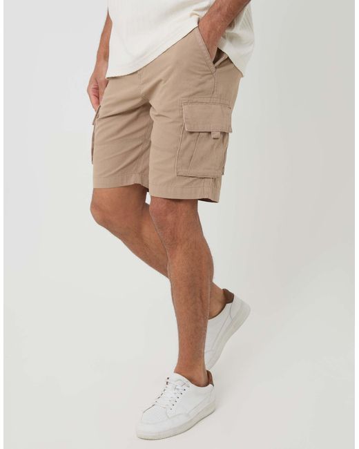 Short cargo - taupe Threadbare pour homme en coloris Natural