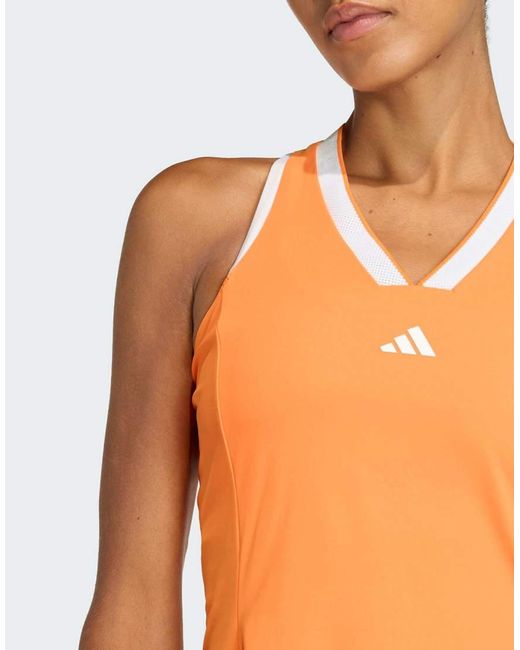 Adidas Originals Orange Tennis Climacool Dress Pro