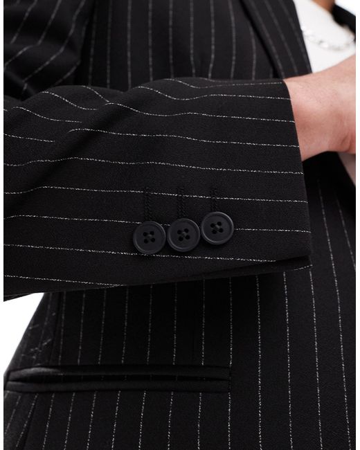 ASOS Black Slim Suit Jacket for men