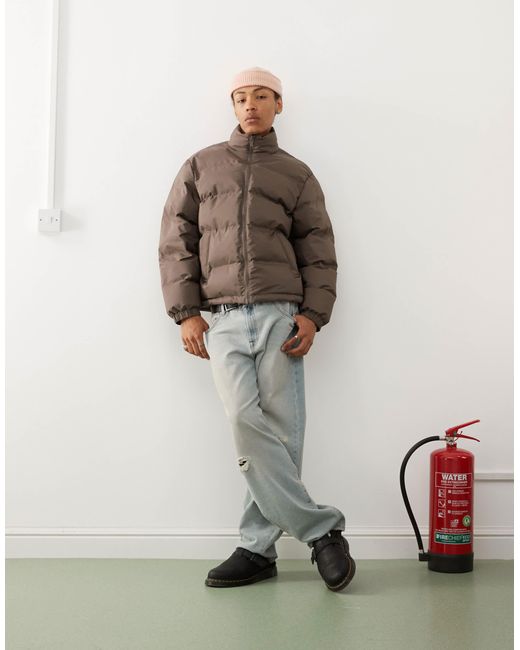 Weekday – cole – steppjacke in Natural für Herren