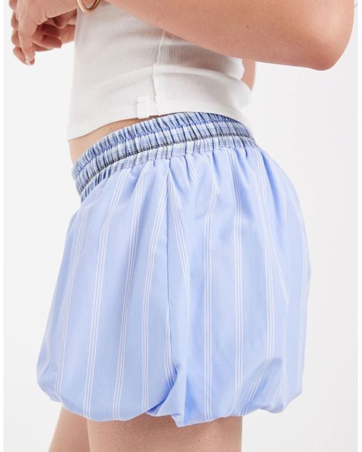 ASOS Blue Micro Bubble Short