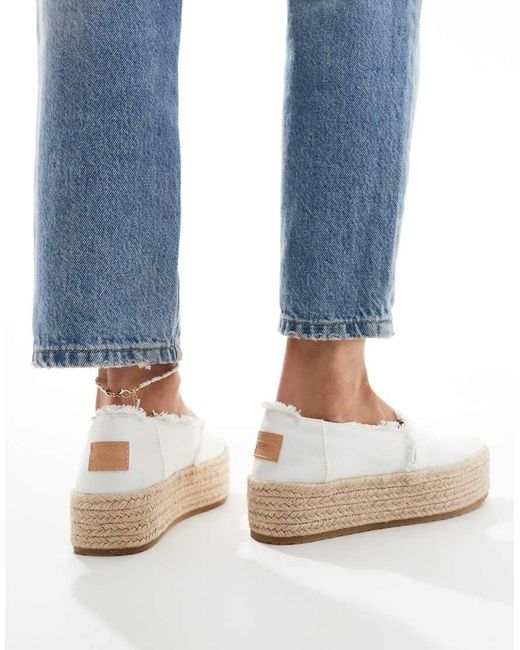 TOMS Blue Valencia Espadrilles