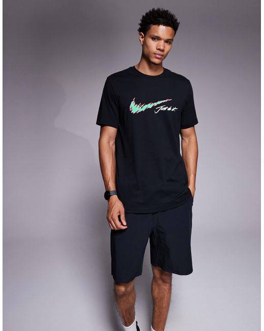 4505 Blue 8" Wide Leg Training Short With Zip Phone Pocket for men