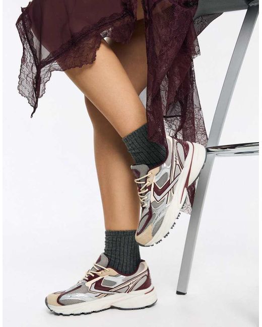 Bershka White Multi-Piece Trainers