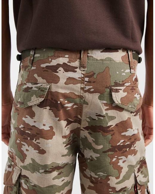 Levi's Green Xx Cargo Baggy Trousers for men