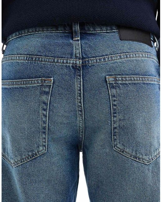 Only & Sons Blue Edge Straight Fit Jeans for men