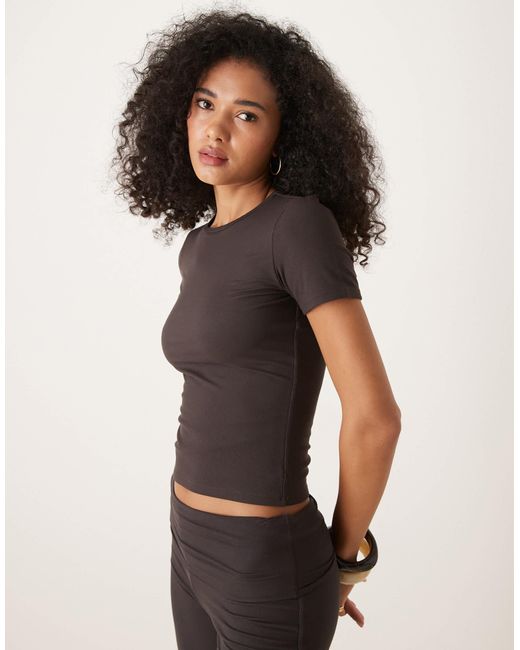 Tala Brown 365 Short Sleeve T-shirt Longer Length