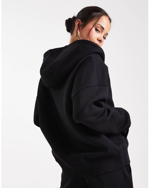 ASOS Black – oversize-kapuzenjacke
