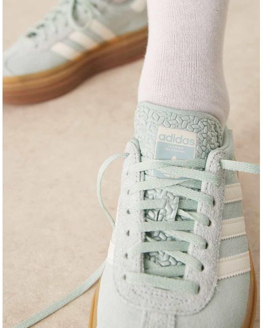Adidas Originals Natural Gazelle Bold Trainers