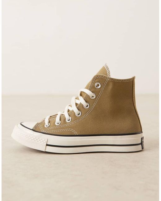 Converse Natural Chuck 70 Hi Trainers