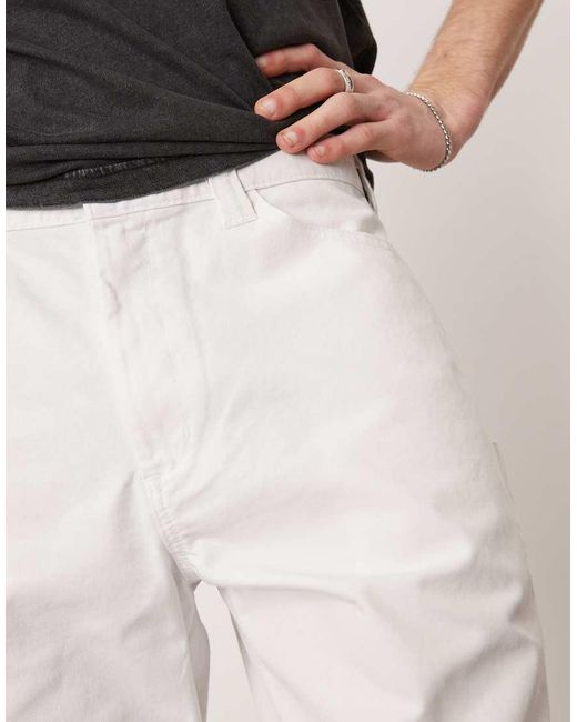 Pantalones Blancos Utilitarios De Estilo Carpintero De Dickies de hombre de color Natural