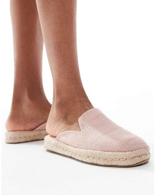 TOMS Pink Santiago Mule