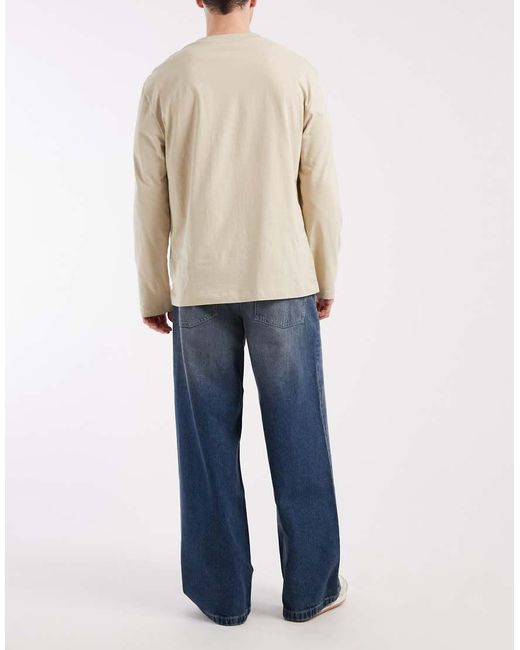 ASOS Blue Loose Jeans for men