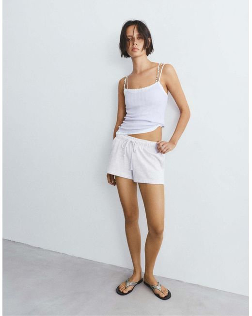 Short Pull&Bear en coloris White