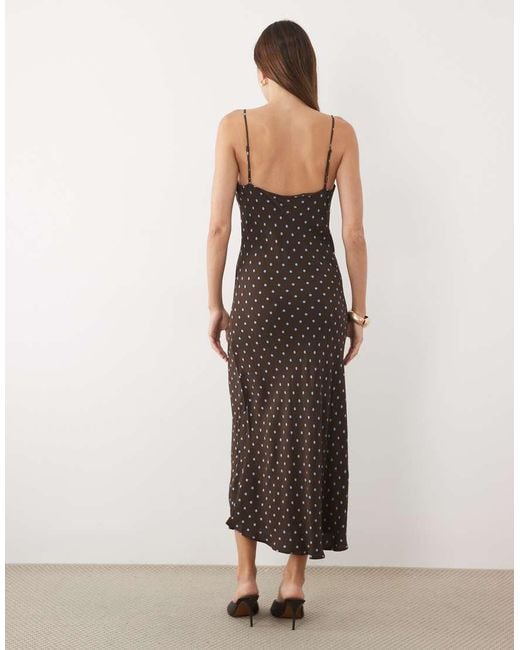 Mango Natural Cami Midi Dress