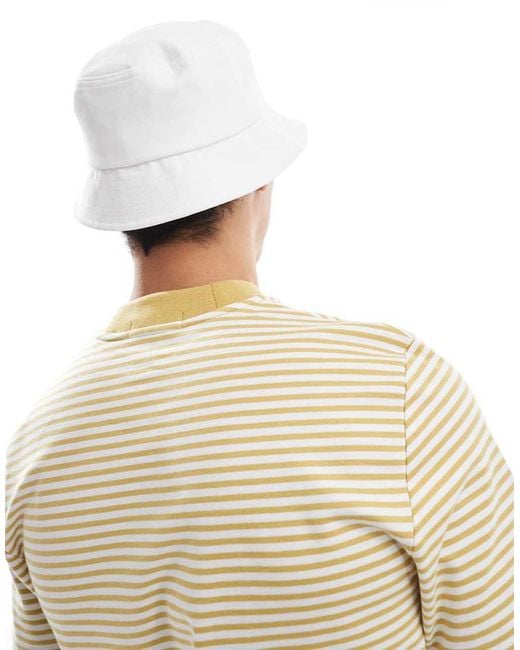 Fred Perry Metallic Pique Bucket Hat for men
