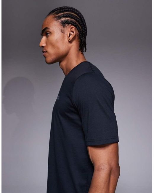 Under Armour Blue Back Print Short Sleeve T-Shirt for men