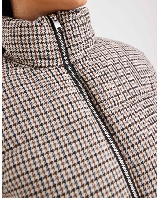 Vero Moda Gray Short Puffer Jacket