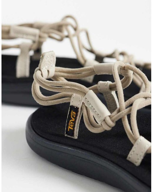 Teva Black Voya Infinity Sandals