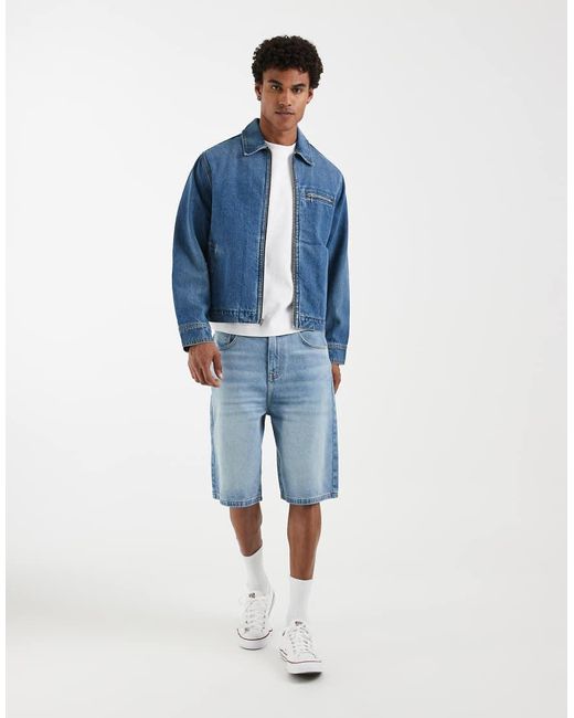 Levi's Garage in het Blue voor heren