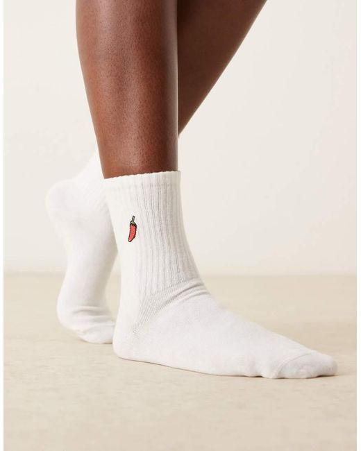 ASOS Black Chili Design Socks