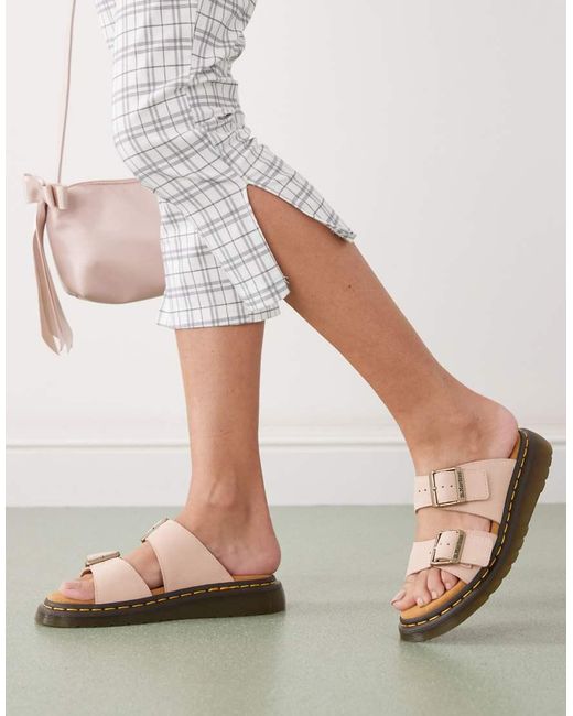 Dr. Martens Natural Josef Slides