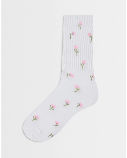 Vero Moda White Socks