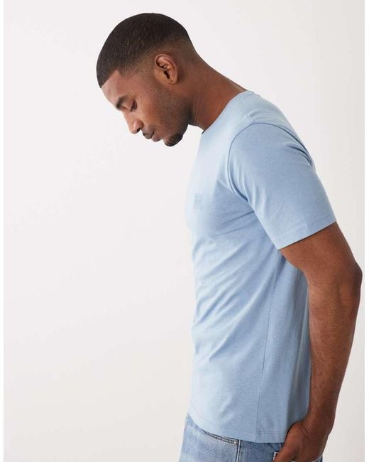 Boss Blue Hugo Boss Regular Fit T-Shirt for men
