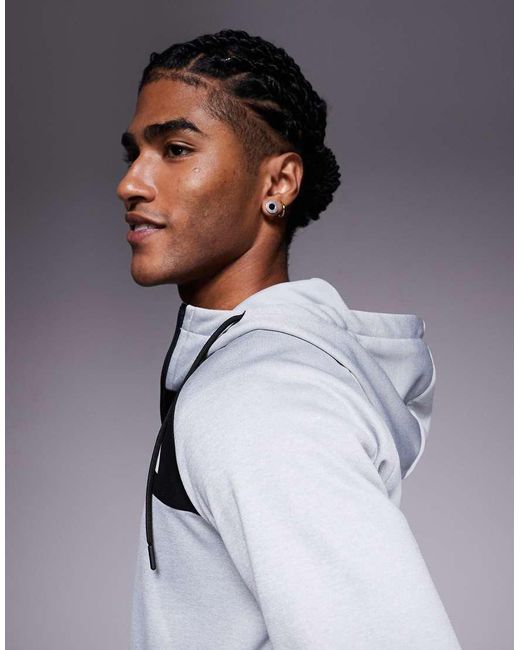 The North Face Gray Reaxion Fleece Hoodie for men