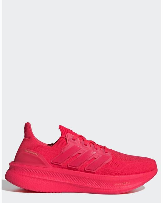 Adidas Originals Pink Ultraboost 5 Shoes for men